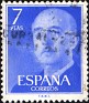 Spain - 1974 - General Franco - 7 Ptas - Blue - Dictator, Army General - Edifil 2226 - 0